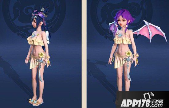 梦幻西游手游捏脸秀之夏日晴空时装详解