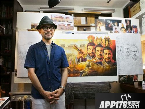 三国志战略版长野刚绘图祝贺上线满月