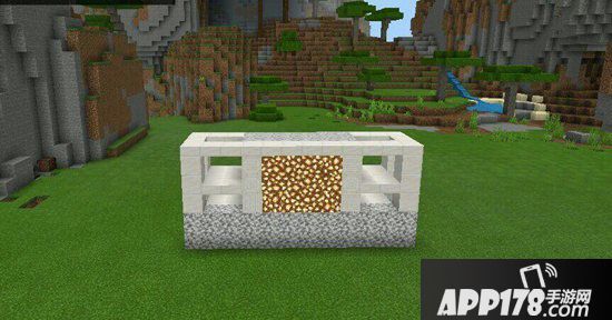 我的世界房屋内饰设计教程 电视墙与贴顶灯制作方法