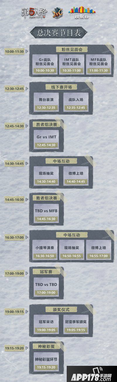 第五人格2019IVC冬季精英赛总决赛明启开战