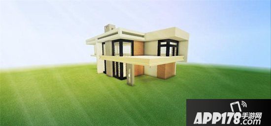 我的世界白水泥别墅教程 白水泥别墅怎么做