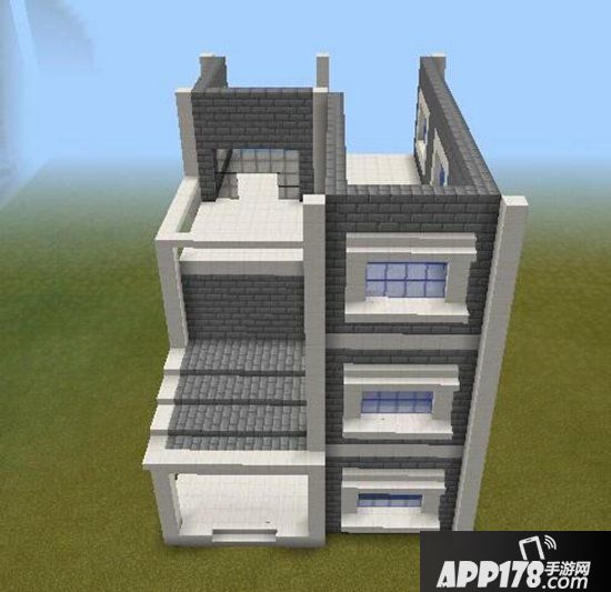 我的世界平房别墅教程 平房别墅怎么做