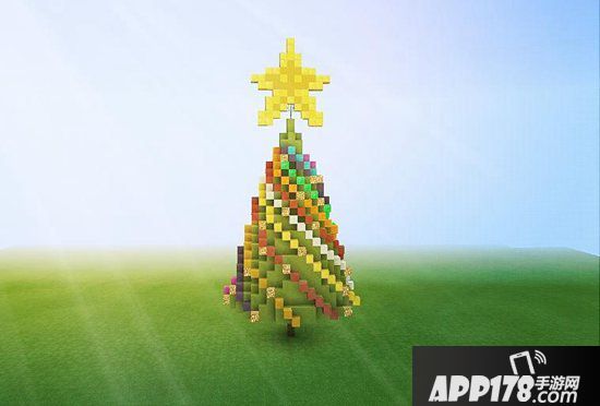 我的世界圣诞树教程 圣诞树怎么做