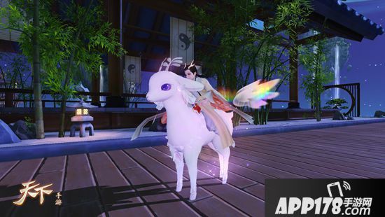 天下手游灵鹿坐骑仙萌降世 飞雪流霞现灵鹿