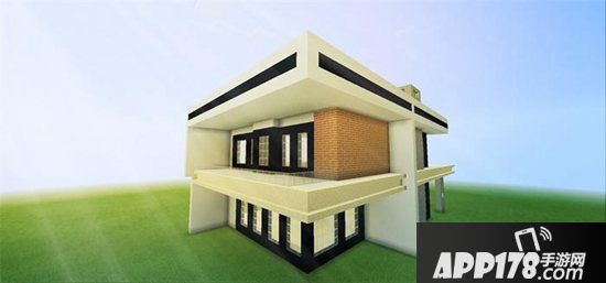 我的世界白水泥别墅教程 白水泥别墅怎么做