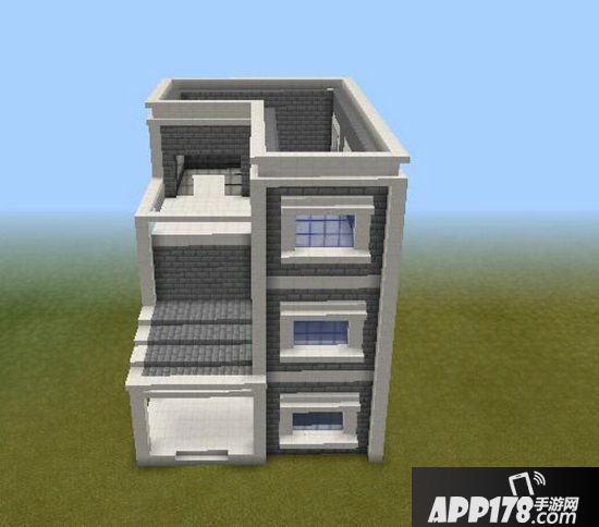 我的世界平房别墅教程 平房别墅怎么做