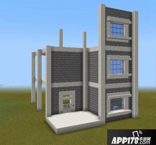我的世界平房别墅教程 平房别墅怎么做