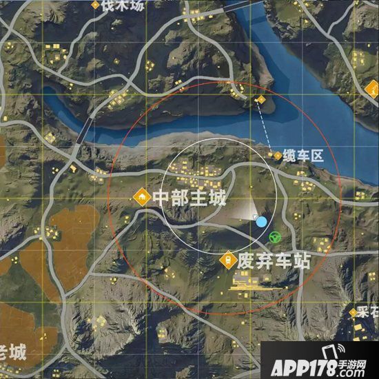 荒野行动点位教学 如何选择决赛圈中的最佳位置