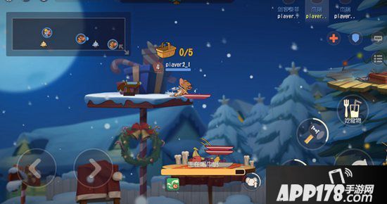 猫和老鼠手游全新4V4圣诞大作战惊喜来袭 铃铛响雪花飘