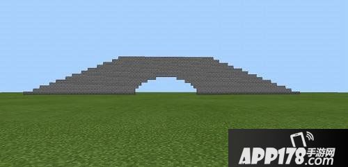 我的世界古代石拱桥一孔教程 古代石拱桥一孔怎么做