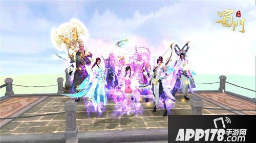 蜀门手游冬季时装秀欣赏