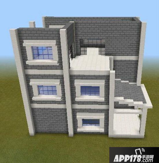 我的世界平房别墅教程 平房别墅怎么做