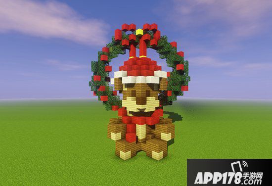 我的世界圣诞泰迪教程 圣诞泰迪怎么做