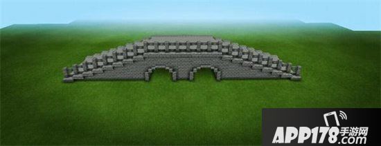 我的世界拱式两孔桥教程 拱式两孔桥怎么做