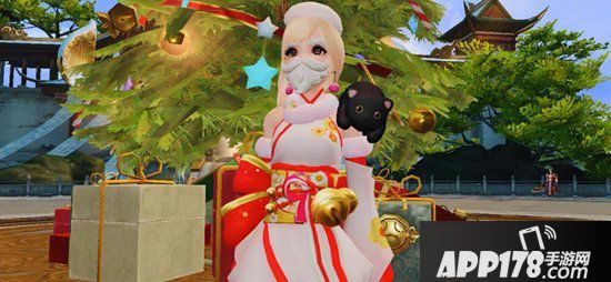 天下手游双旦狂欢进行时 大荒草精与圣诞树联手送福利