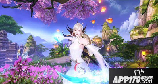 天下手游仙气袅绕坐骑时装大赏 鹿鸣呦呦紫蝶翩飞