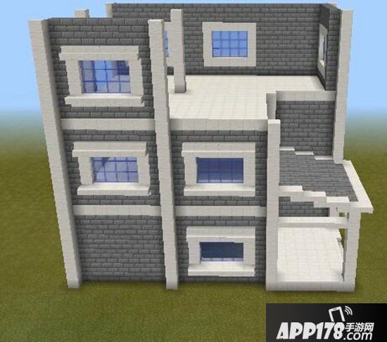 我的世界平房别墅教程 平房别墅怎么做