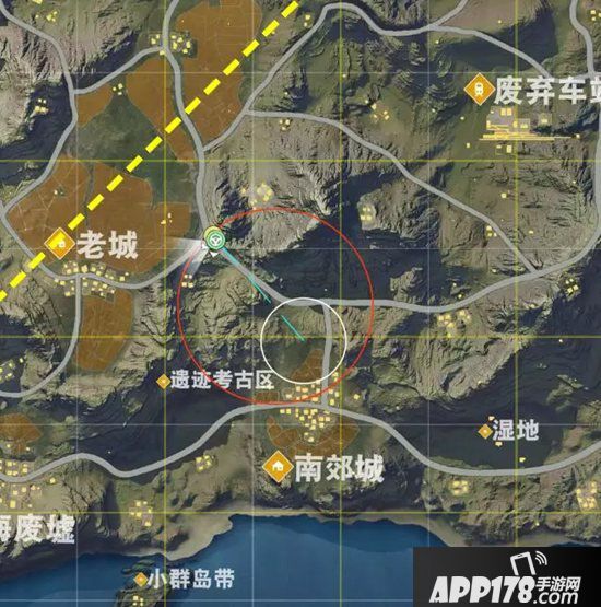 荒野行动点位教学 如何选择决赛圈中的最佳位置