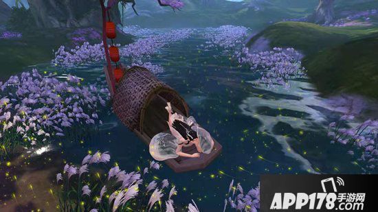 天下手游大荒美人图鉴年末更新 芙蓉不及美人妆