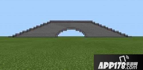 我的世界古代石拱桥一孔教程 古代石拱桥一孔怎么做