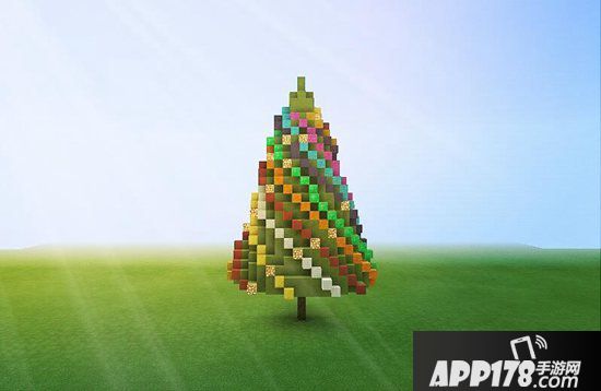 我的世界圣诞树教程 圣诞树怎么做