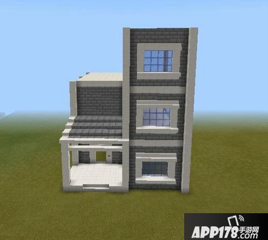 我的世界平房别墅教程 平房别墅怎么做