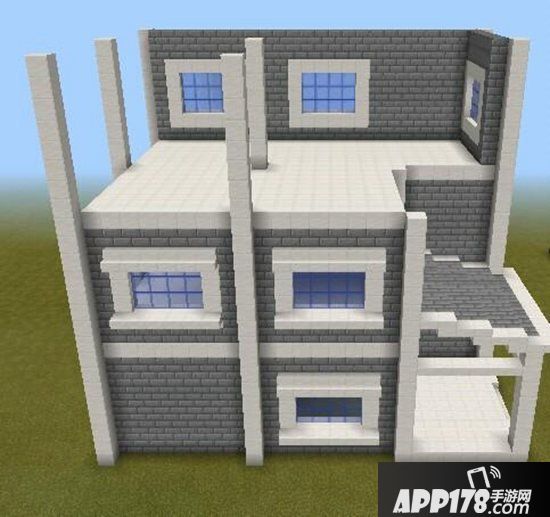 我的世界平房别墅教程 平房别墅怎么做