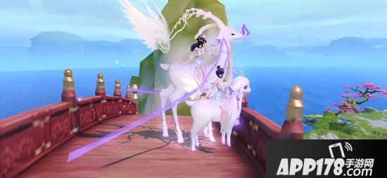天下手游仙气袅绕坐骑时装大赏 鹿鸣呦呦紫蝶翩飞