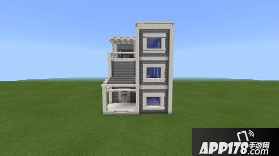 我的世界平房别墅教程 平房别墅怎么做