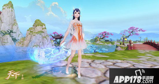 天下手游精灵系新时装仙气来袭 树深见鹿林中遇仙