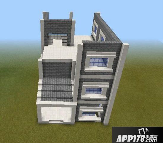 我的世界平房别墅教程 平房别墅怎么做