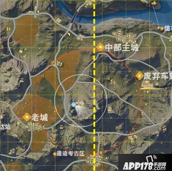 荒野行动点位教学 如何选择决赛圈中的最佳位置