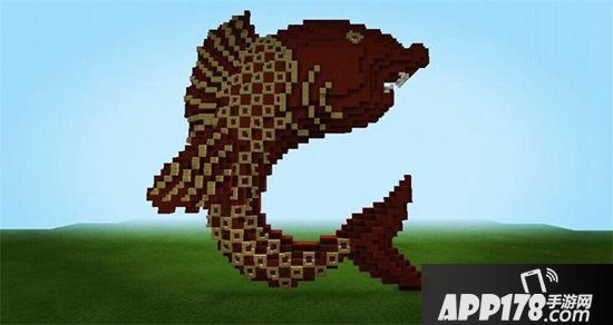 我的世界年年有鱼雕刻教程 年年有鱼雕塑怎么做