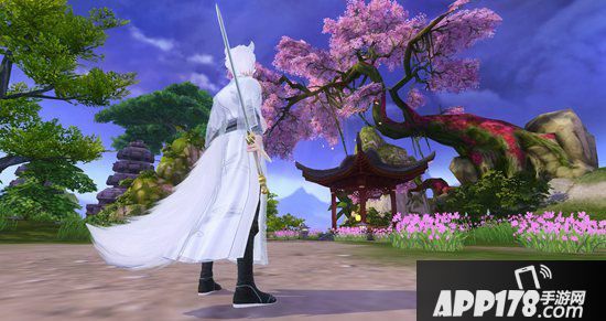 天下手游白狐系列时装上线 何时朔雪披锦绣