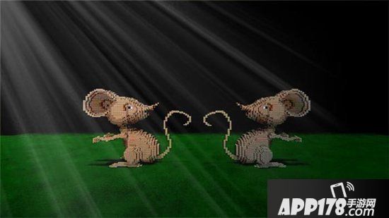 我的世界鼠年雕塑教程 老鼠雕塑怎么做