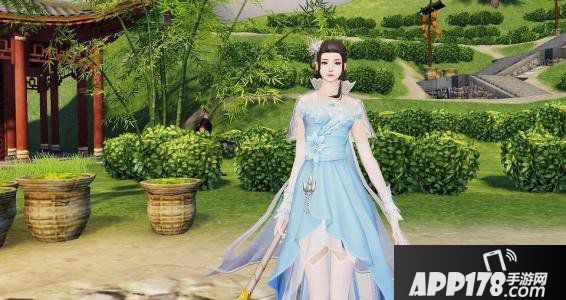 着云裳乘飞骑在《天下》手游遨游山海！