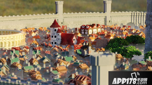 《我的世界》远景壮观还原度高 建筑团队打造迷宫都市