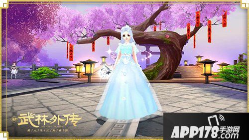 愿逐月华流照君 新《武林外传手游》华丽礼服亮相