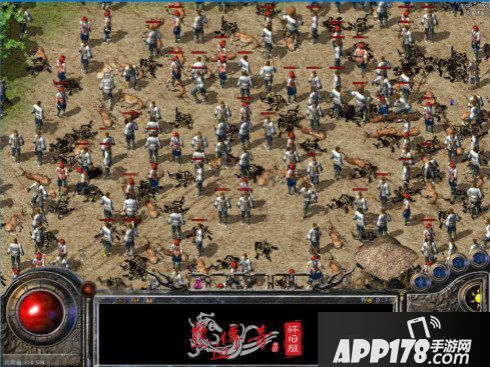 《热血传奇怀旧版》人气火爆，新服群雄人山人海一怪难求