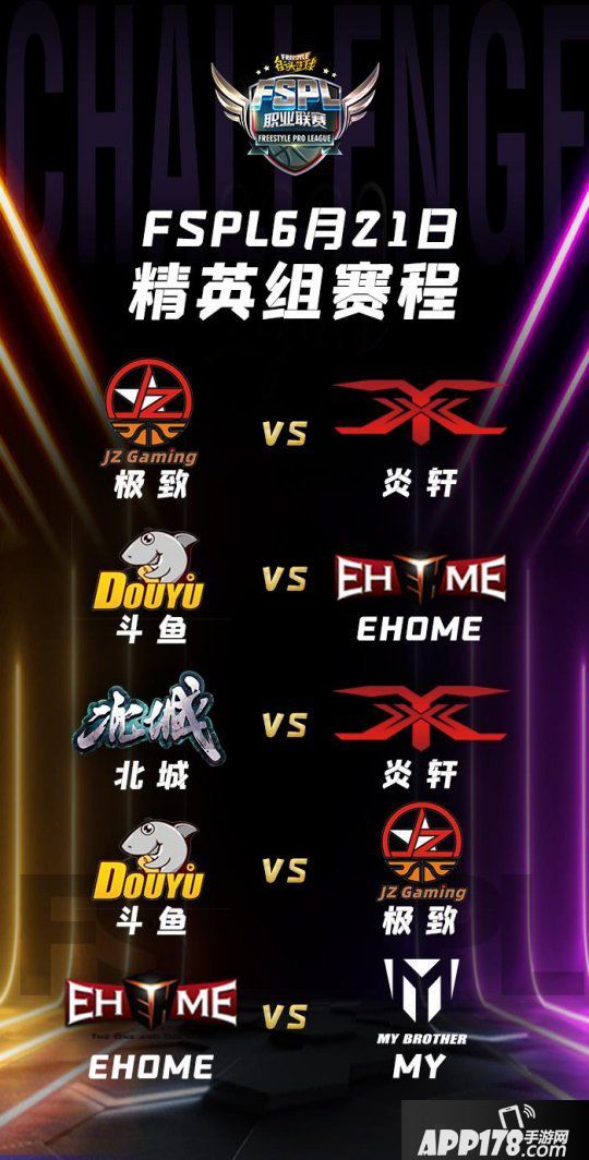 《街头篮球》FSPL惊现死亡之组 谁才是最强新秀