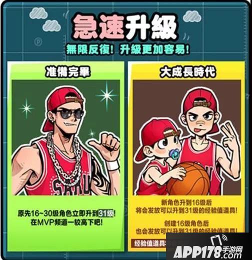 《街头篮球》新版本预告：直升31级 大成长时代来临