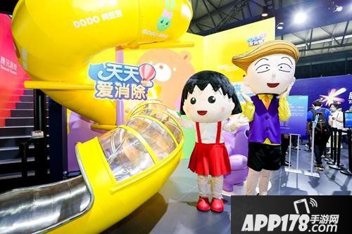《天天爱消除》消除烦恼打卡地亮相2020ChinaJoy，樱桃小丸子惊喜现身！