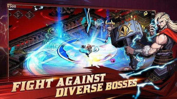 1、由神话改编的即时战斗策略类手游,众多神话人物角色将在游戏中召唤与你并肩作战