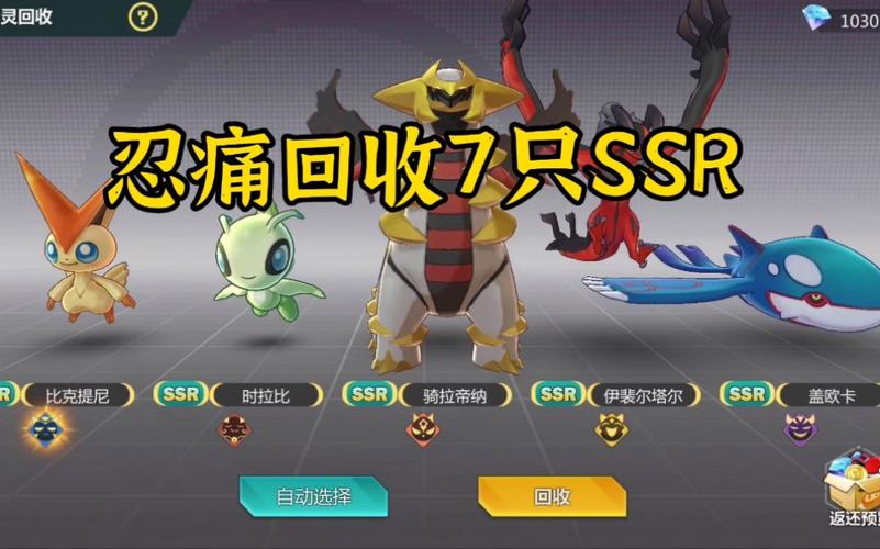 口袋重制最强ssr