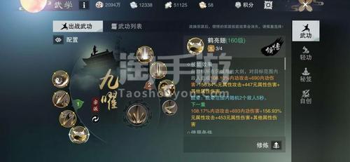 一梦江湖武当加点