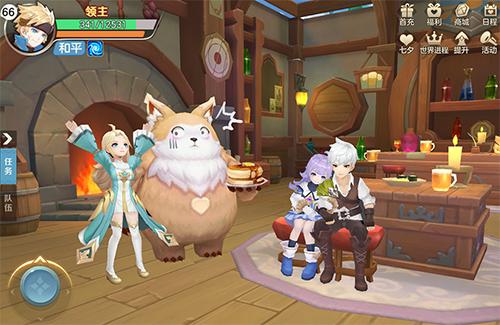 云上城之歌是一款魔幻题材的MMORPG手游游戏根据西游故事剧情改编上线就送诸多福利