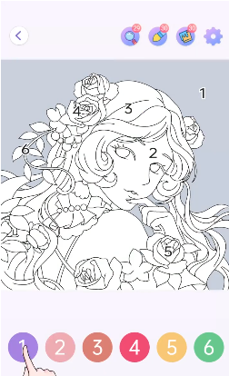 最近很火的涂色软件