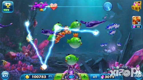 达人传奇 《捕鱼达人3》丑萌小鱼与你畅游海底