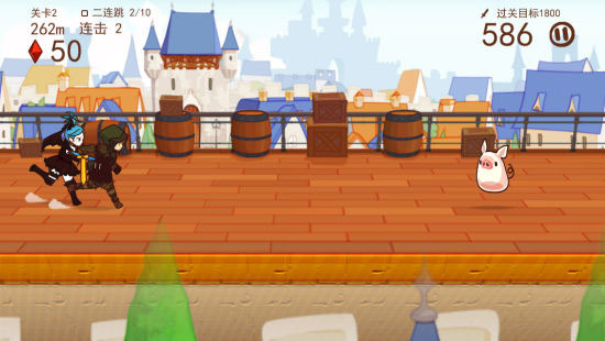 幻影骑士团游戏评测 卡通风格的新颖跑酷