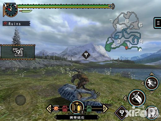 怪物猎人p2g试玩评测 原汁原味的狩猎体验